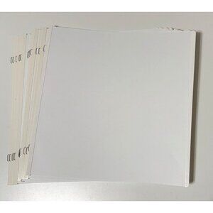 Creative Memories 12x12 Old style White page Refill of 15